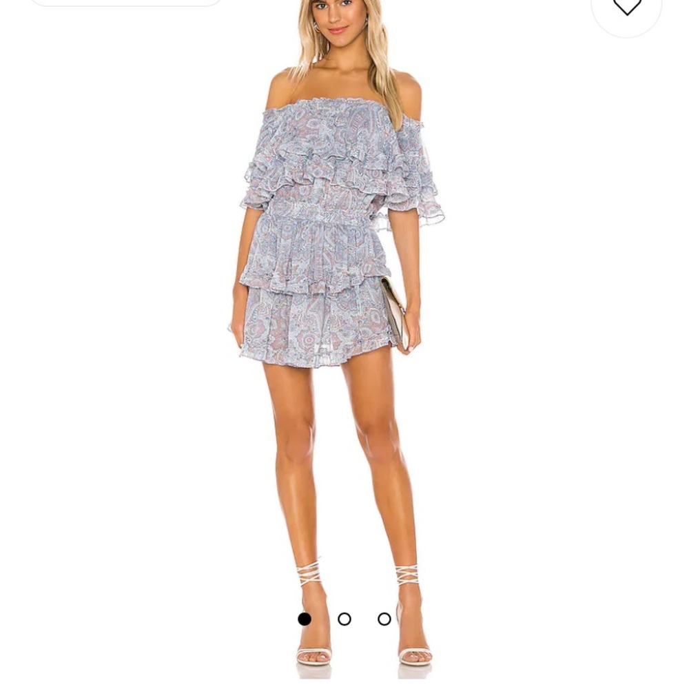 MISA Los Angeles Kailey Dress in washed tile